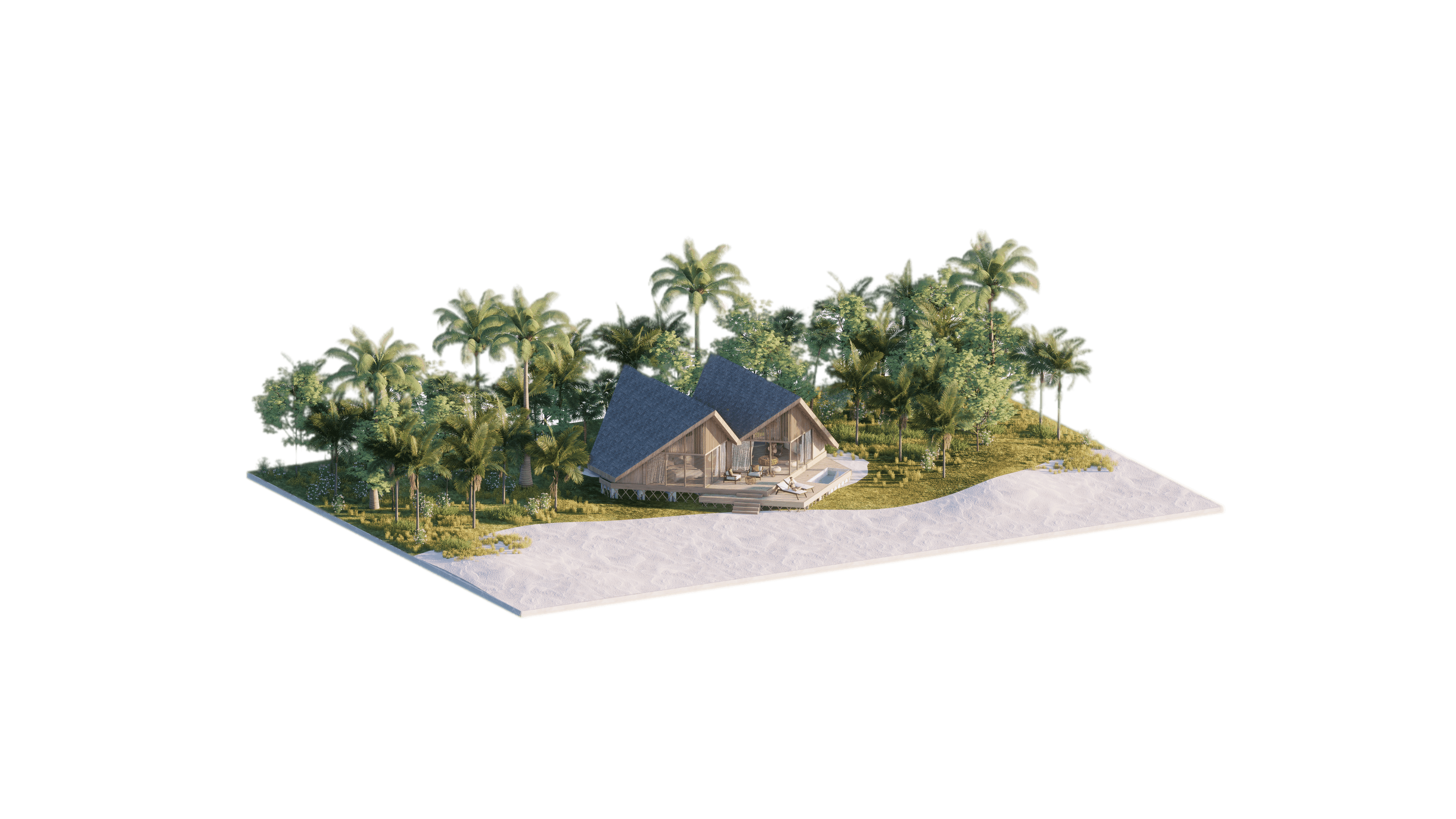 Single configuration villa